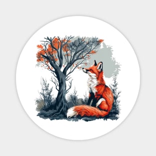 Fox Lovers Magnet